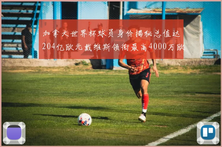 加拿大世界杯球员身价揭秘总值达204亿欧元戴维斯领衔最高4000万欧